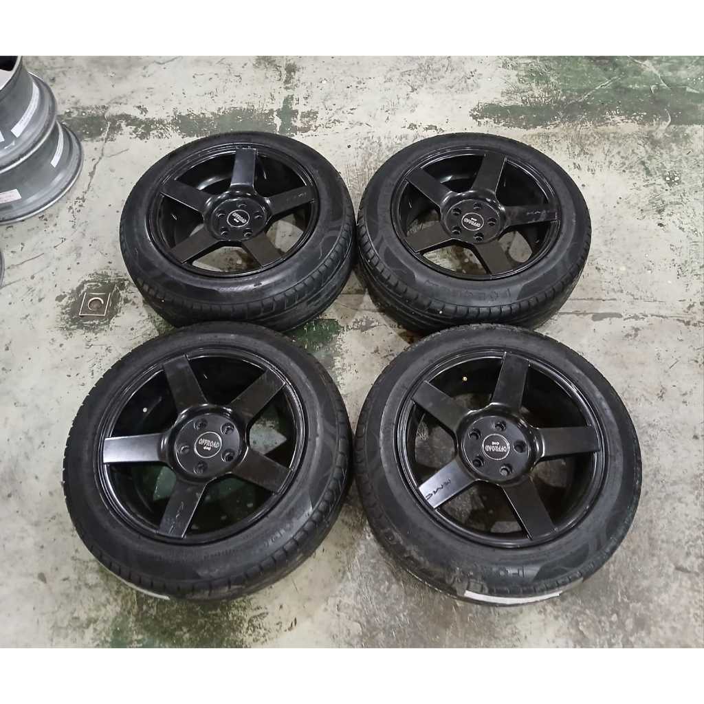 VELG MOBIL BEKAS KMC RING 17 PCD 5X114,3 COCOK BUAT INOVA TERIOS RUSH XPANDER