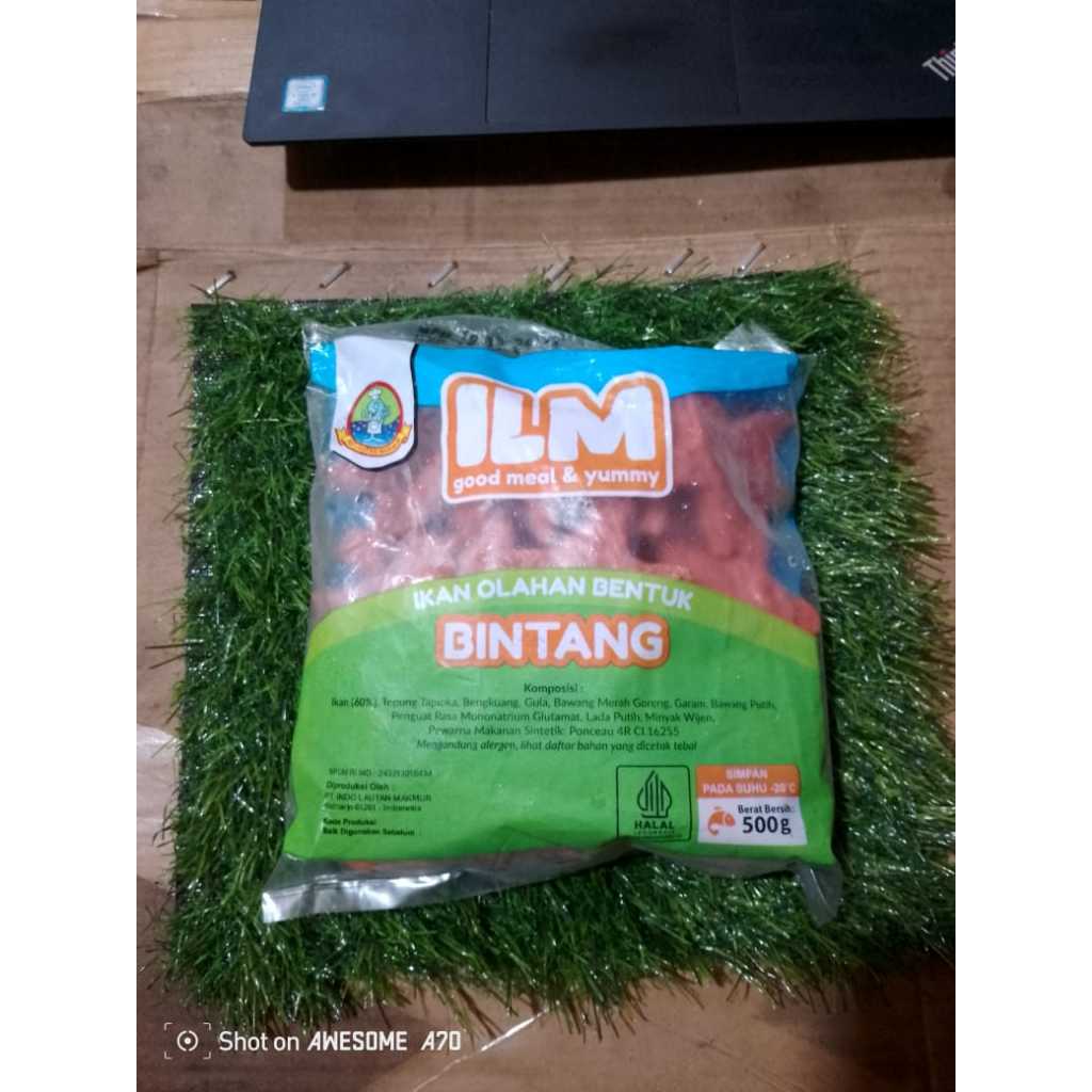 

ILM Bintang ikan Olahan Bentuk Ikan 500g