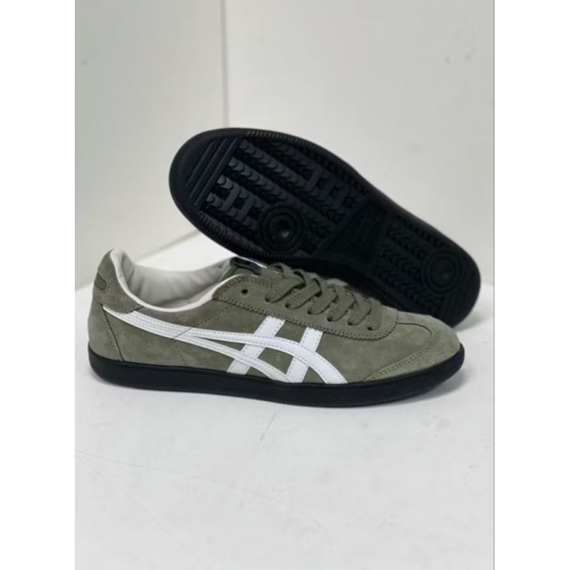 Sepatu Onitsuka Tiger Tokuten Hijau Army/Military Green 100% Original