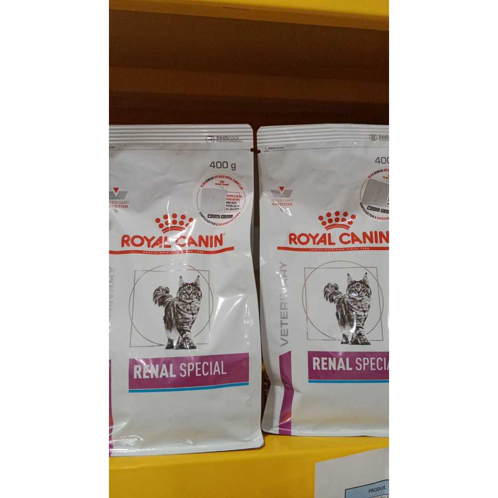 MAKANAN KUCING ROYAL CANIN VET RENAL CAT SPECIAL 400GR / CAT FOOD RC RENAL CAT 400GRAM