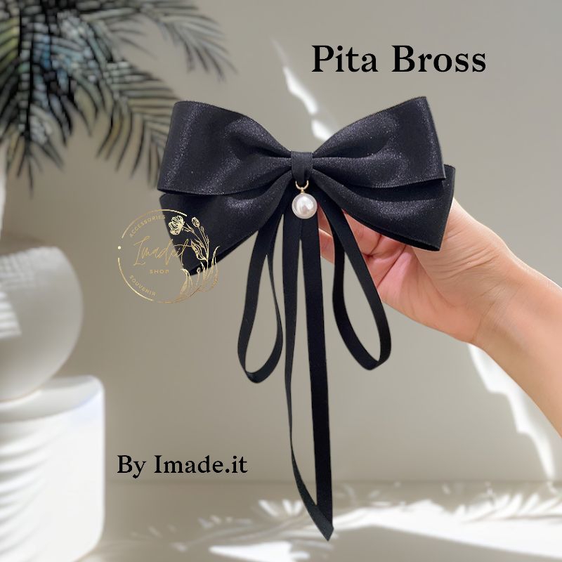 Pita Hias Baju Brooch | Pita Satin Bross