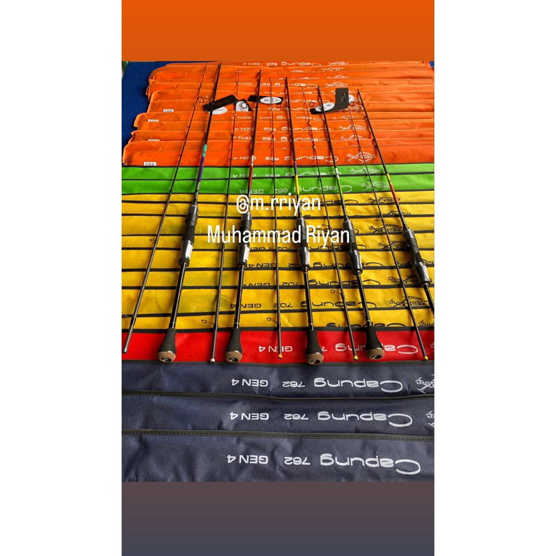 Capung Gen 4 622 702 dsb Joran Rod Relix Nusantara Ultralight Spinning Casting