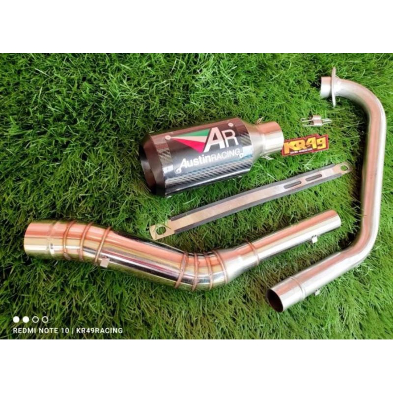 KNALPOT RACING AR AUSTIN CBR, CB, VIXION,SONIC,SATRIA