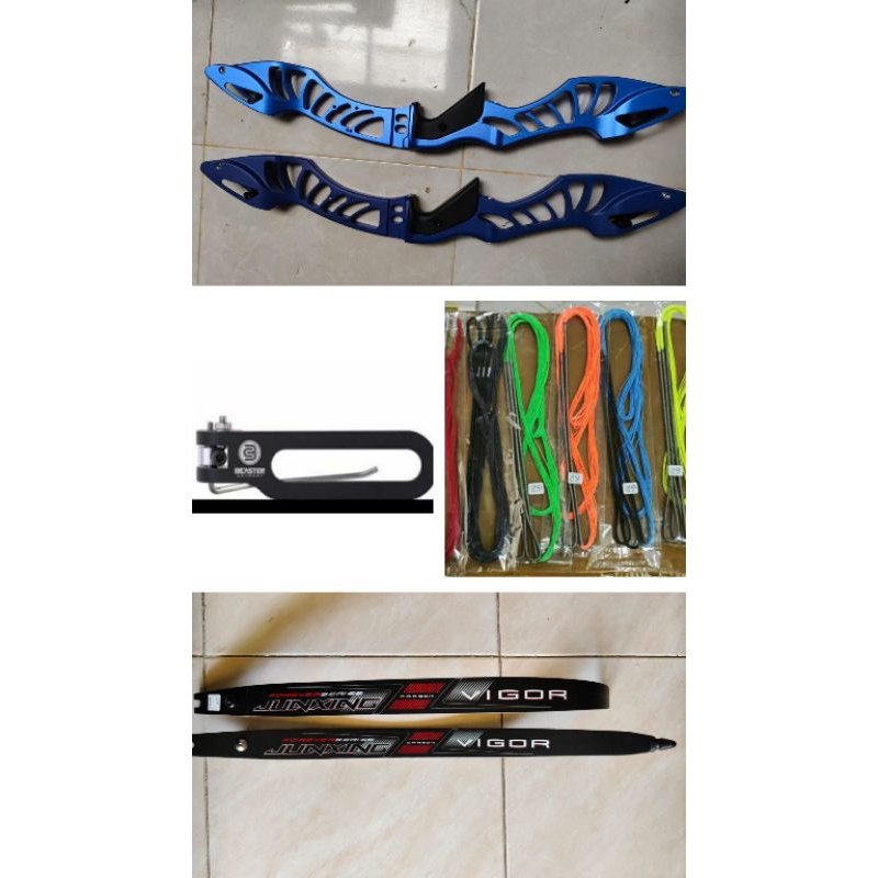 Bowset TBow ILF (Riser TBow Exeed CNC, Limbs Vigor Carbon, String BCY,  Rest Bicaster)