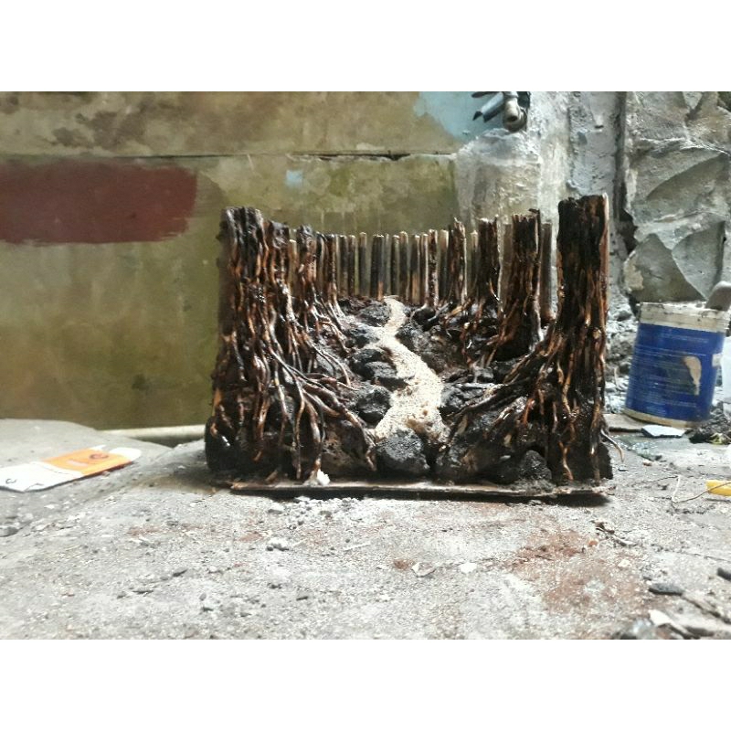 hardscape aquascape jungle costum