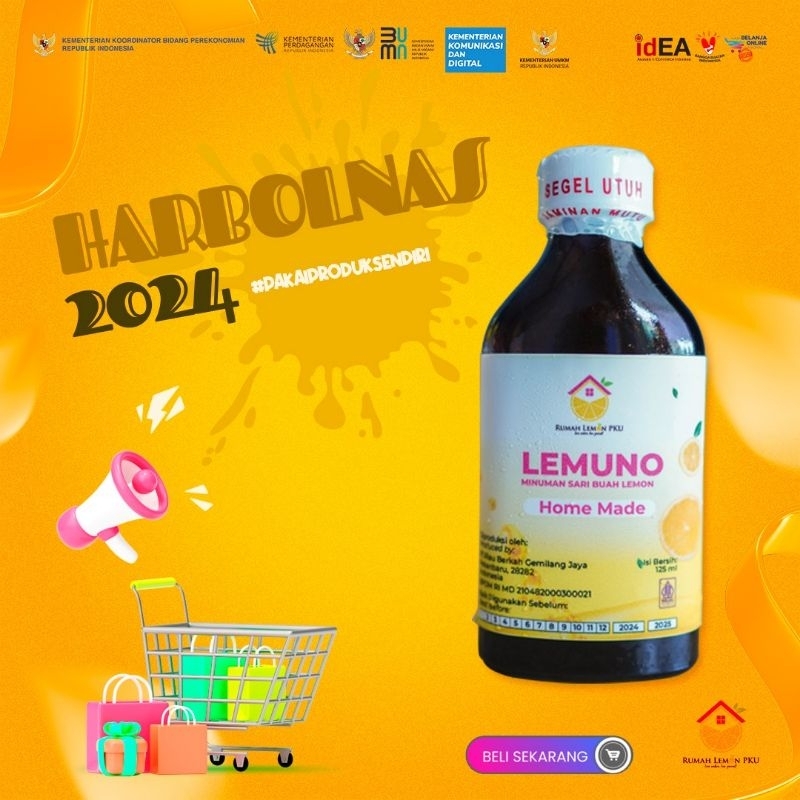 

Lemuno obat herbal untuk semua kalangan dengan bahan lemon memberikan sensasi segar minum obat batuk lemuno dari lemon organik dan herbal pilihan