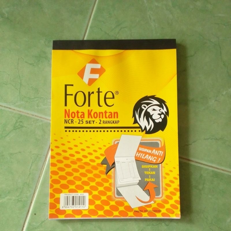 

Forte Nora Kontan NCR-25 Set-2 Rangkap