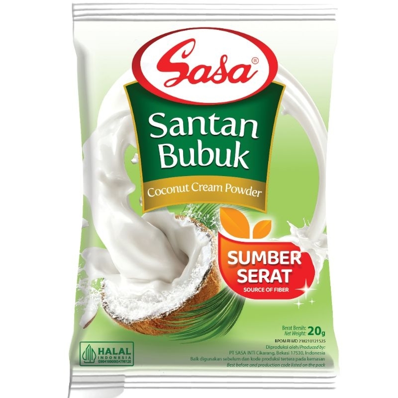 

Sasa Santan Kelapa Bubuk 20gr