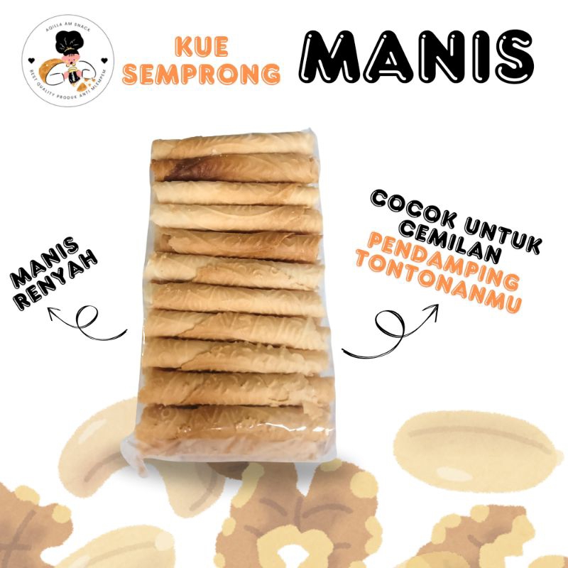 

SNACK CEMILAN KUE SEMPRONG MANIS