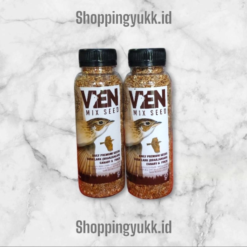 Vien pakan burung Branjangan Botol