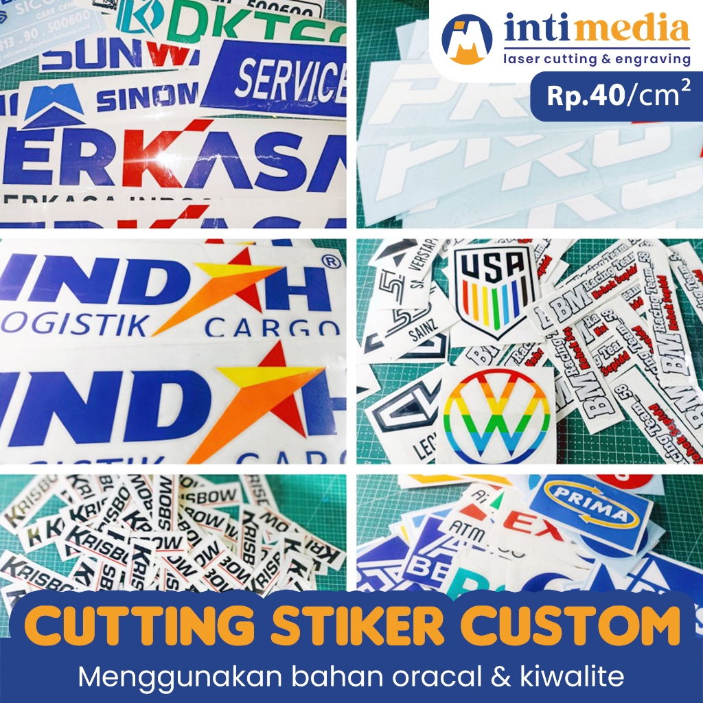 

Cutting Stiker Custom Desain Suka Suka Bahan Kiwalite & Oracal