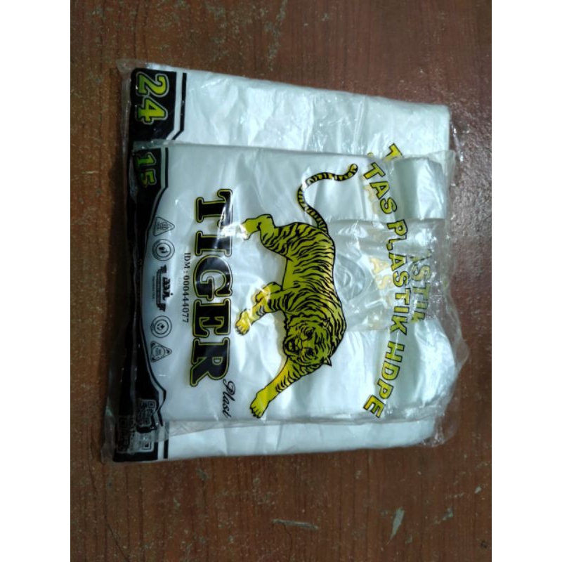 KANTONG PLASTIK BENING MERK TIGER