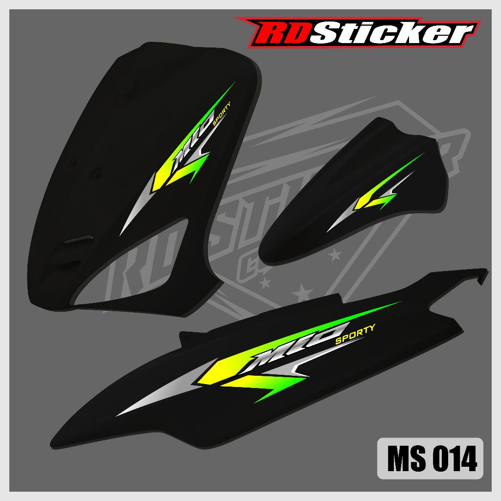 STRIPING MIO SPORTY. STRIPING MIO SPORTY TRANSPARAN