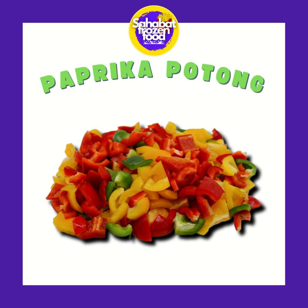 

Paket Hemat Paprika Kuning Potong / Paprika Segar