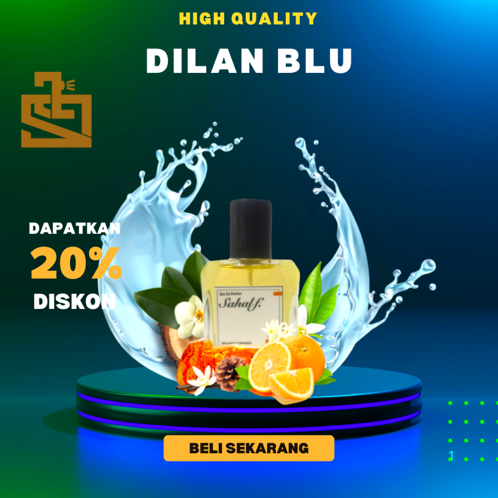 Sahalf Parfum | Parfum DILAN BLU | Perfume PriaUnisex Wangi