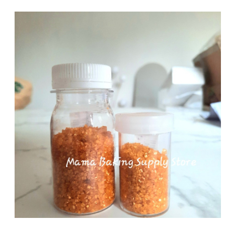 

Sprinkle SUGAR GOLD Gula Emas Topping Hias Kue -+ 50 gr