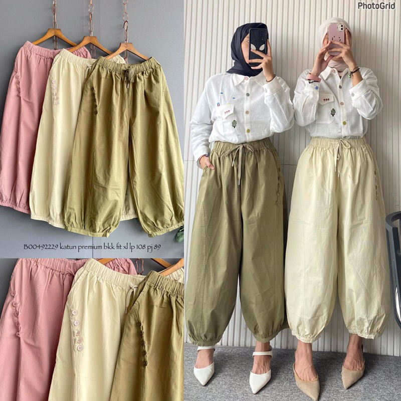 celana katun premium bangkok