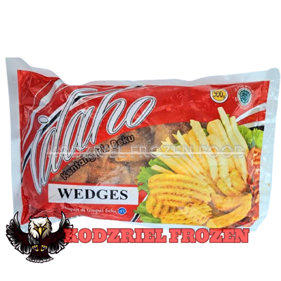 

IDAHO Kentang Goreng Spicy Wedges 500gr