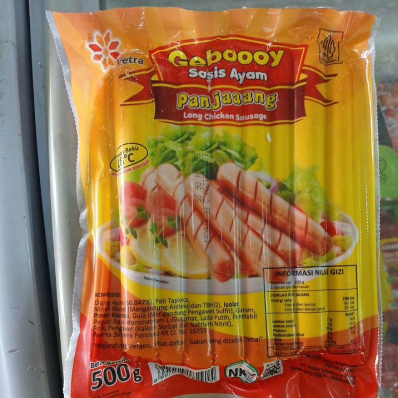 

GEBOOOY SOSI AYAM PANJAAANG 500 GRAM