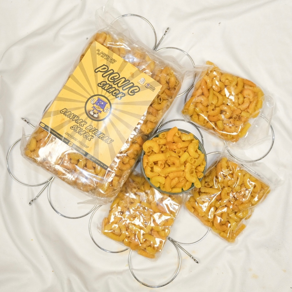 

[ 150 Gr / 250 Gr / 500 Gr / 1 Kg ] MAKARONI RASA ASIN GURIH ORIGINAL