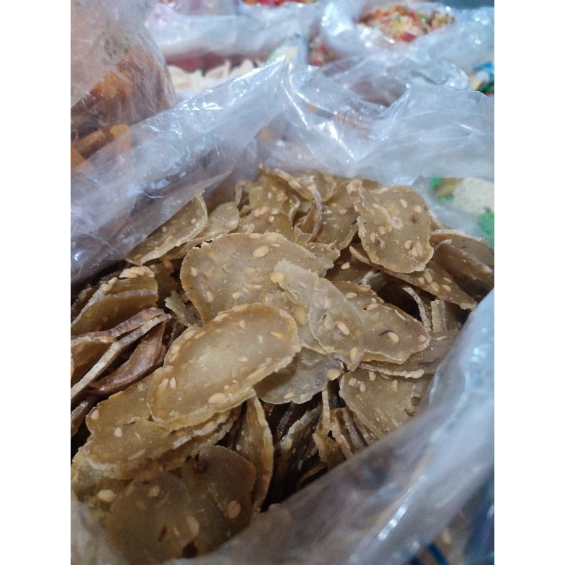 

kerupuk tempe bulat 250gr/ kerupuk tempe mentah /kerupuk tempe