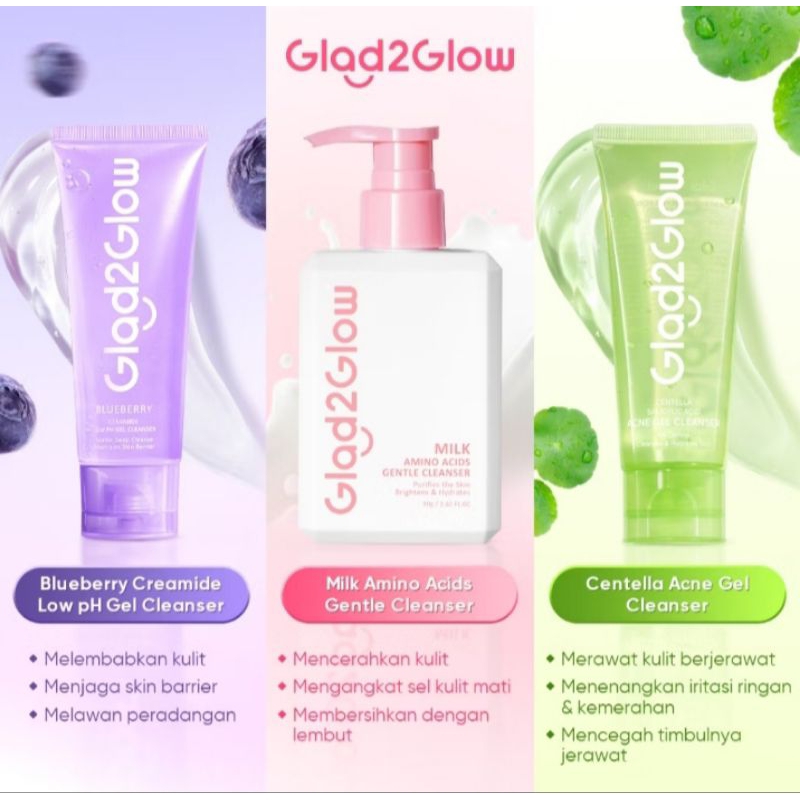 Facial Wash Glad2glow