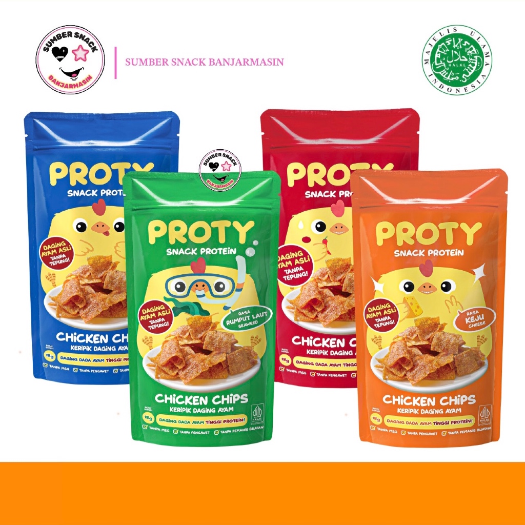 

Proty Snack Protein (4 Varian Rasa) (18g)