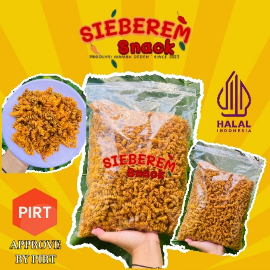 

1 Kg Makaroni Uril / Spiral Daun Jeruk Sieberem Snack Cemilan Khas Asal Kota Tasikmalaya Since 2023