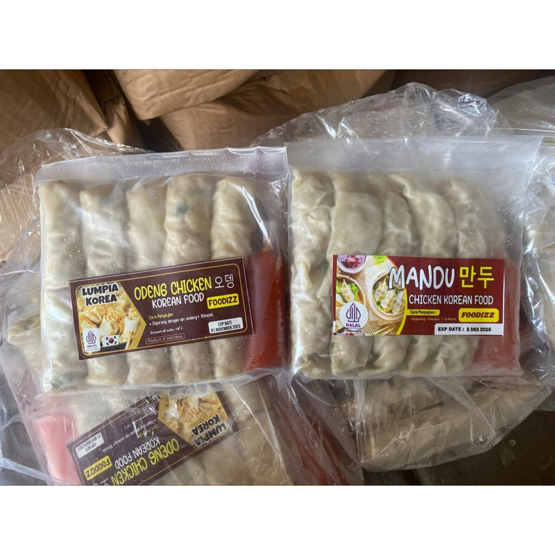 

FOODIZ Mandu Korea Isi 10 Pcs