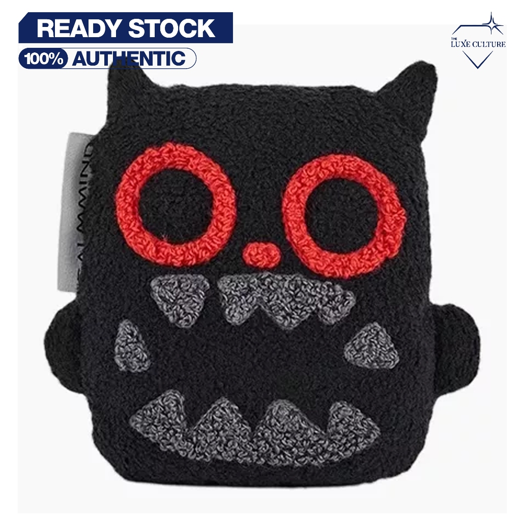 Calm Mind Black Red Coin Pouch