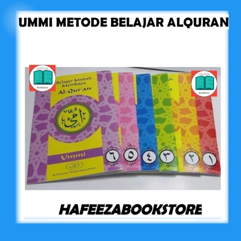Buku ummi Ori Jilid 1-6 Original Terlaris