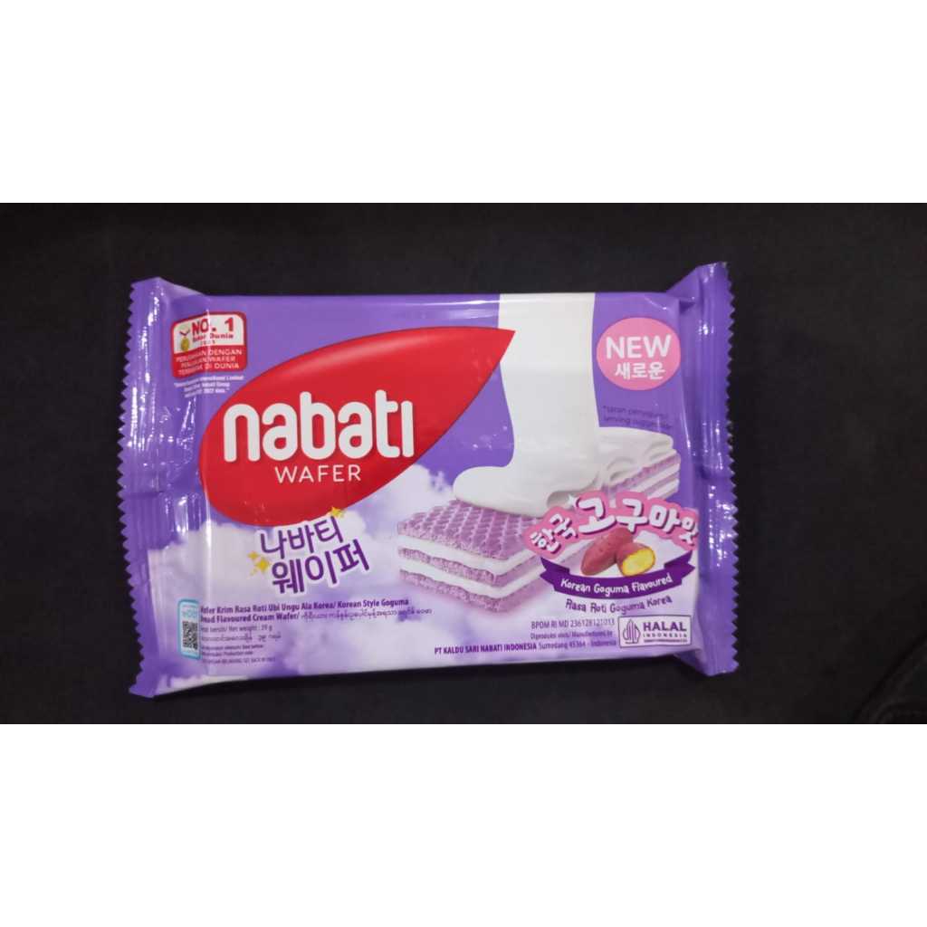 

NABATI WAFER KOREAN GOGUMA 37GR