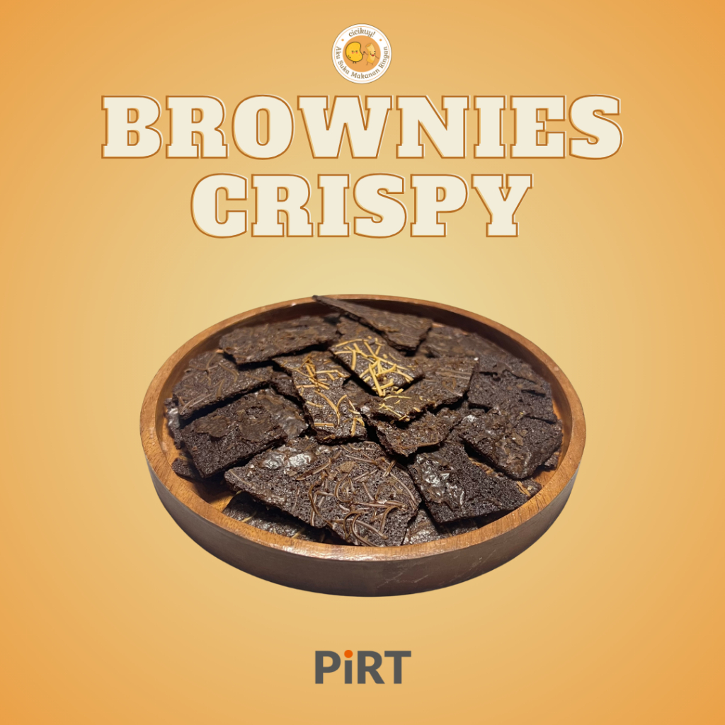 

Brownies Crispy ORIGINAL / KEJU / CHOCO CHIP / ALMOND 75gr CICIKUY