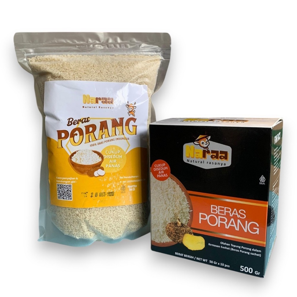 

BERAS PORANG NARAA NATURAL RASANYA