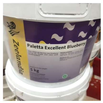 

PALETTA Selai Isian Blueberry Bluebery Filling Jam Paletta 5 KG