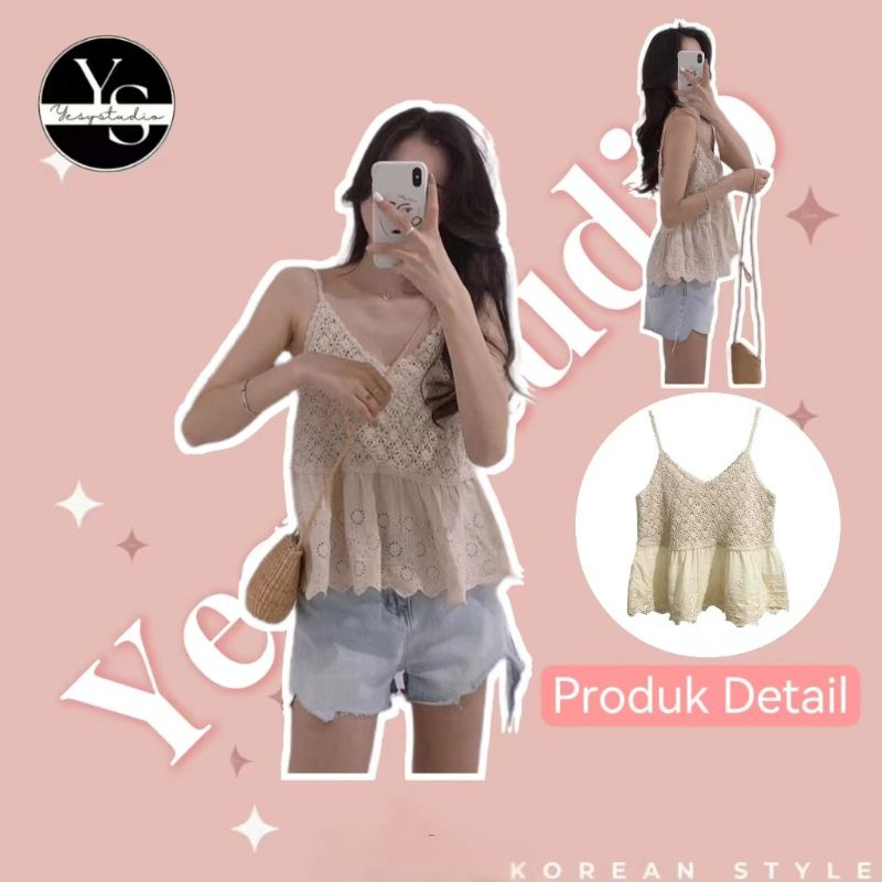 Crochet Vest Rompi / Vest Rajut / Vest Import / Outer vest