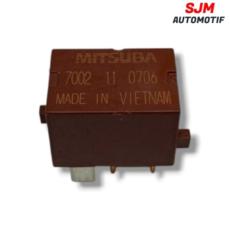 RELAY RILEY 4 KAKI 12V ORIGINAL MITSUBA HONDA COKELAT