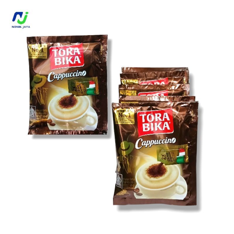 

ToraBika Coffe Cappucino Renteng Isi 10 Pcs@25g