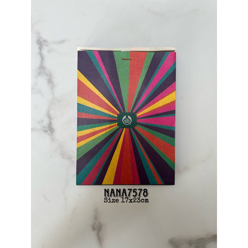 

The body shop paper bag paperbag