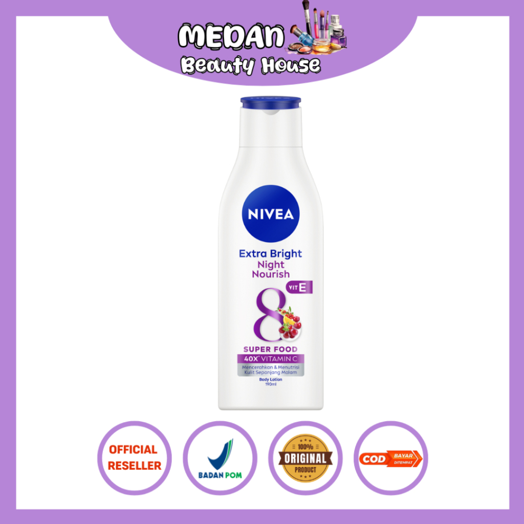 NIVEA BODY LOTION NIGHT NOURISH 190ML (LOTION)