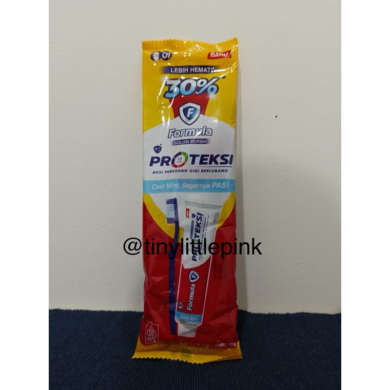 Formula Sikat gigi dan pasta gigi 75 gr (paket hemat)