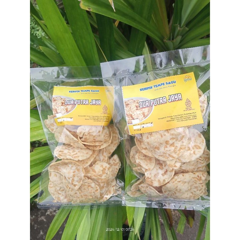 

Kripik Tempe Tempeh Sagu rasa Asin Seblak Balado - Oleh Oleh Khas Kuningan - Berkualitas Bahan Alami - 150Gram