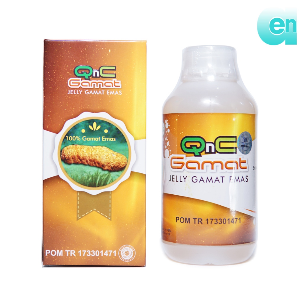 QNC JELLY GAMAT 300ml - Jelly Gamat Gold - Jeli Gamat Jely Gamat Emas