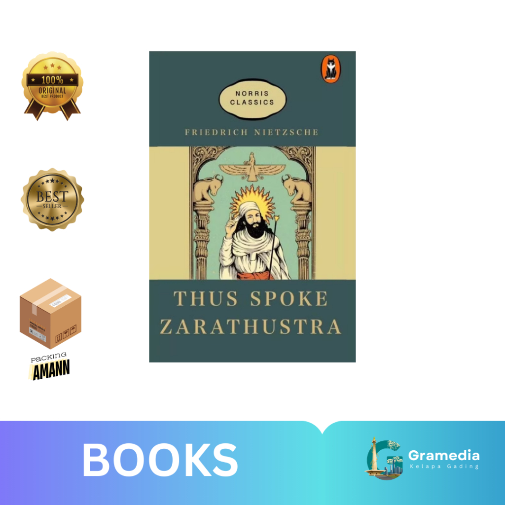 Gramedia MKG - Buku Thus Spake Zarathustra (Friedrich Nietzsche) (English Version)