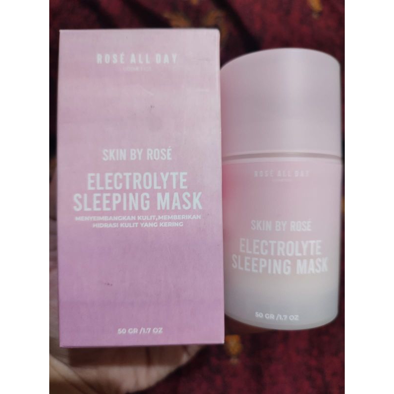 Rose all day electrolyte sleeping mask 50gr.