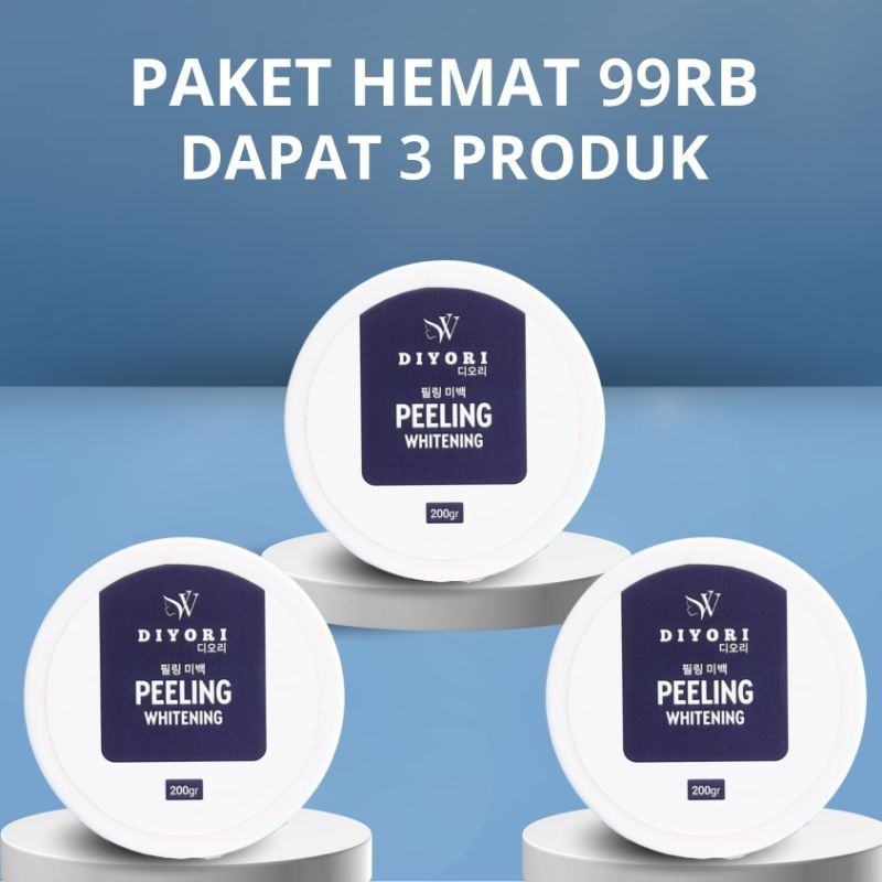 DIYORI WHITENING PEELING LULUR PEMUTIH KULIT TUBUH/BPOM