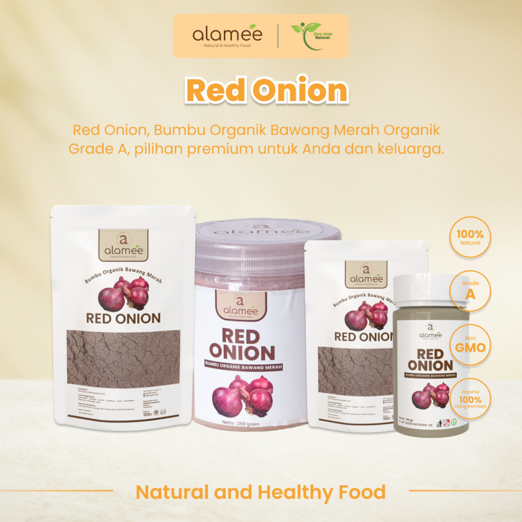 

Bumbu Organik Bawang Merah