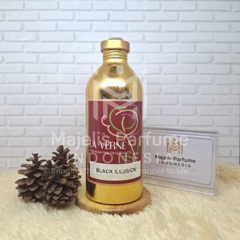 BLACK ILLUSION Inspired Of BLACK OPIUM PURE ILLUSION YSL Segel 500gr By LA VERNE