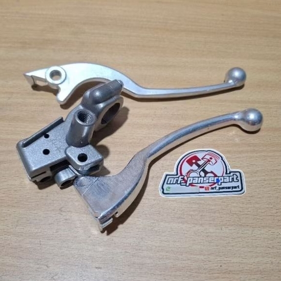 HANDEL REM KIRI+DUDUKAN HANDLE REM HONDA SCOOPY //KANAN REM CAKRAM NON CBS SCOOPY FI INJEKSI KARBU V