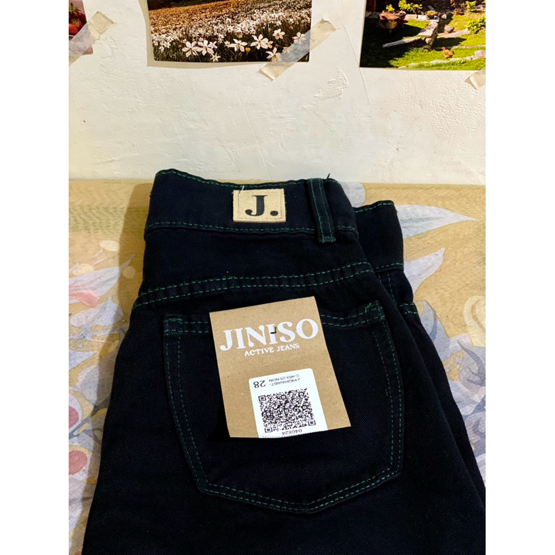 Jnso Jeans Hitam Active Cargo